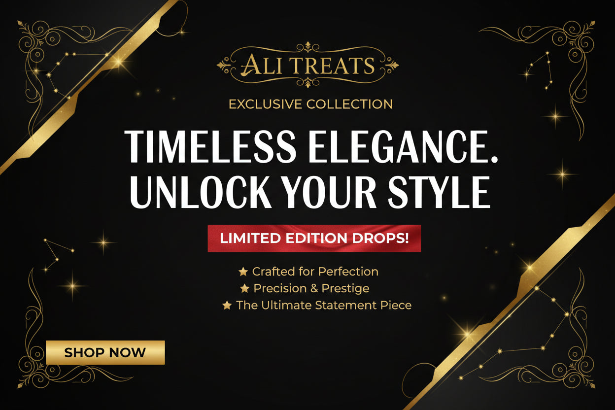 ALI TREATS Exclusive Collection Banner